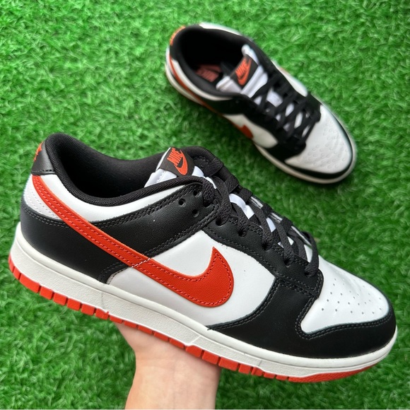 Nike Dunk Low Retro White Dragon Red Black - Picture 12 of 12